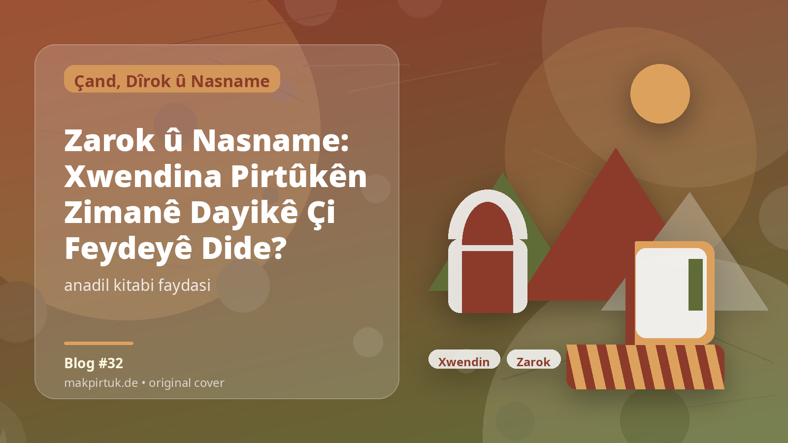 Pirtûkên Kurdî li Makpirtuk ji bo gotara Zarok û Nasname: Xwendina Pirtûkên Zimanê Dayikê Çi Feydeyê Dide?