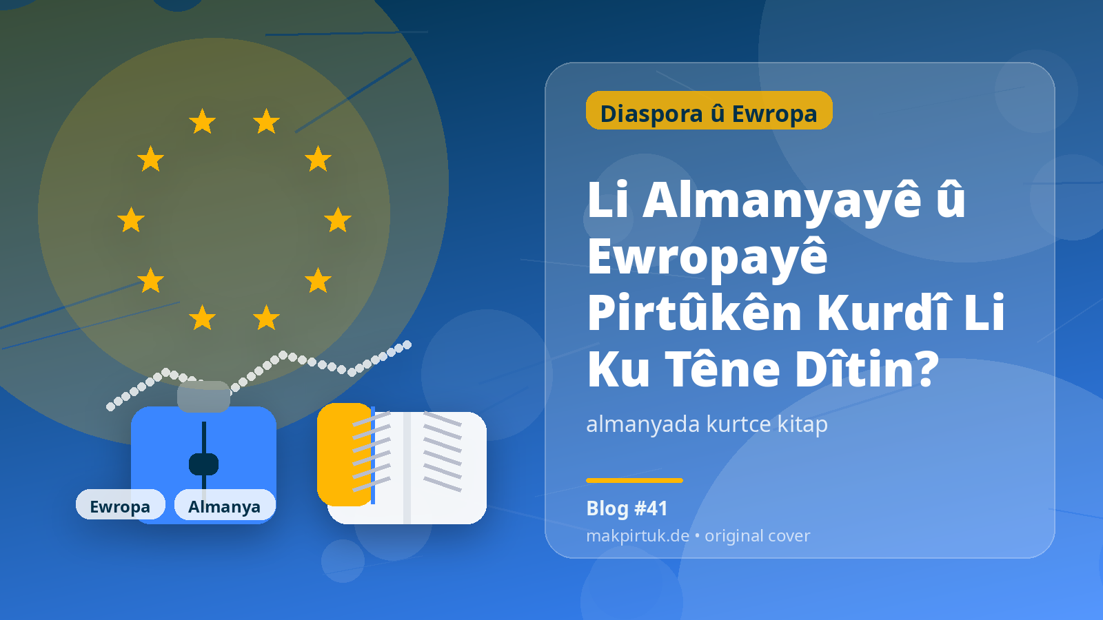 Pirtûkên Kurdî li Makpirtuk ji bo gotara Li Almanyayê û Ewropayê Pirtûkên Kurdî Li Ku Têne Dîtin?