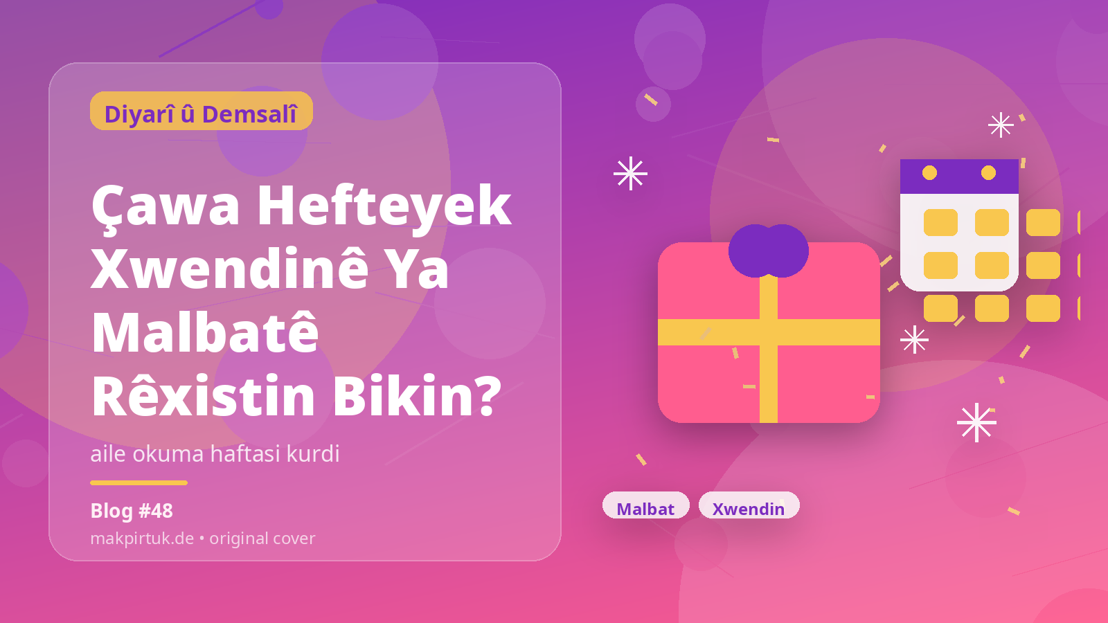 Çawa Hefteyek Xwendinê Ya Malbatê Rêxistin Bikin?